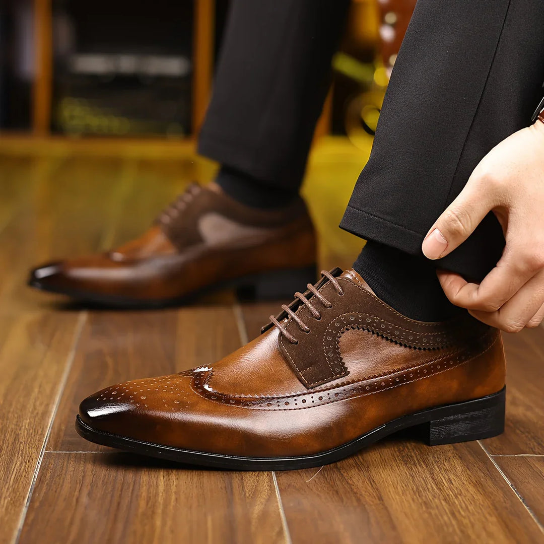 Chaussures de ville en cuir Alexander Prescott"