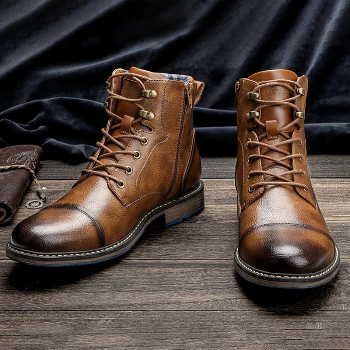 Aaron | Botte Oxford en cuir de haute qualité