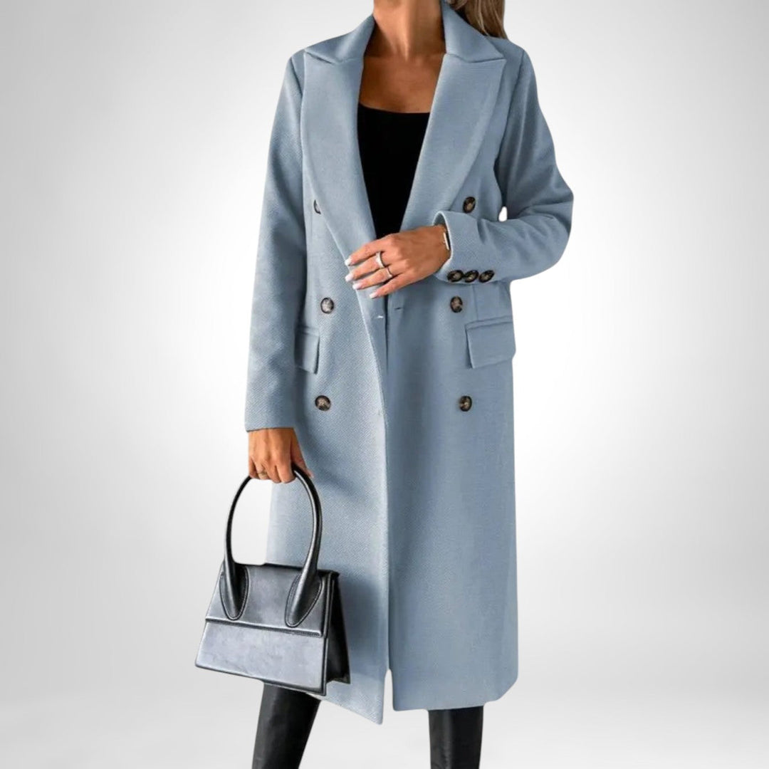 Manteau d'hiver réversible féminin - Élégance et chaleur