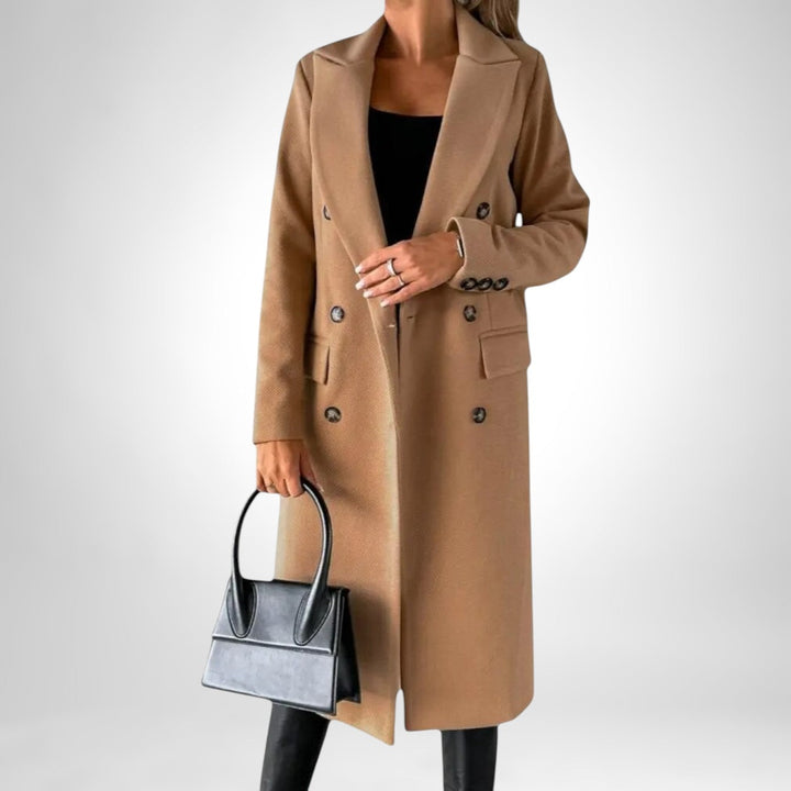 Manteau d'hiver réversible féminin - Élégance et chaleur