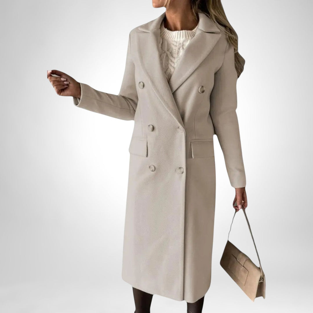 Manteau d'hiver réversible féminin - Élégance et chaleur