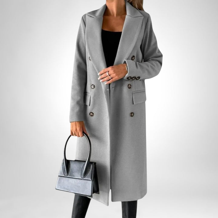 Manteau d'hiver réversible féminin - Élégance et chaleur