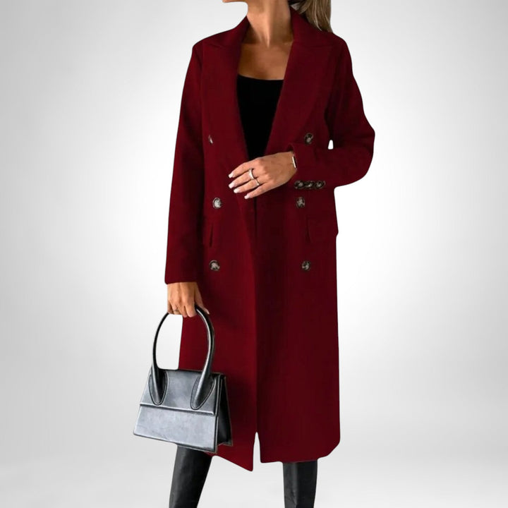Manteau d'hiver réversible féminin - Élégance et chaleur