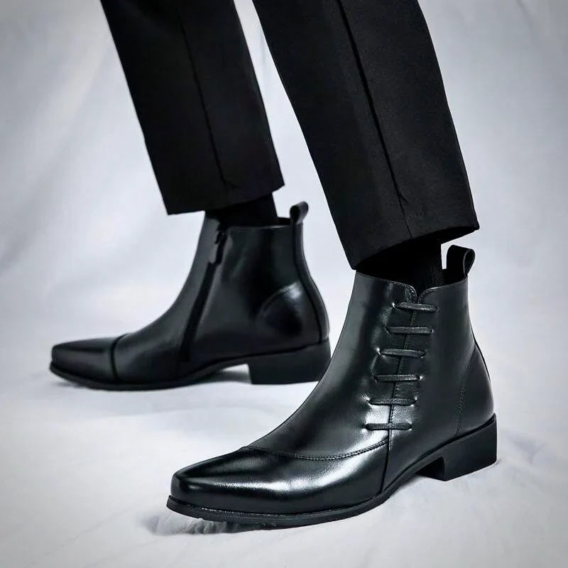 Bottes en cuir élégantes Samuel Thatcher