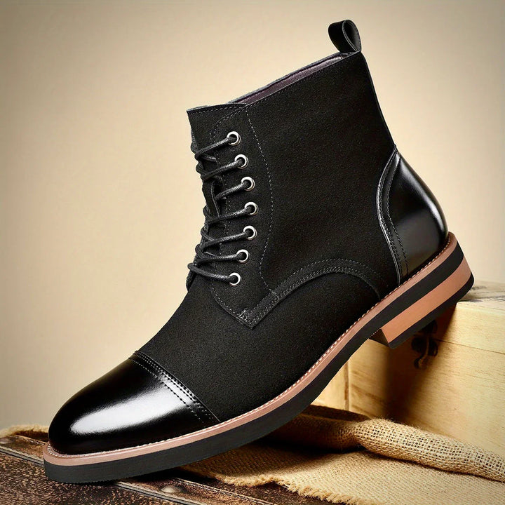 Bottines en cuir marron Oliver Ashford Oxford