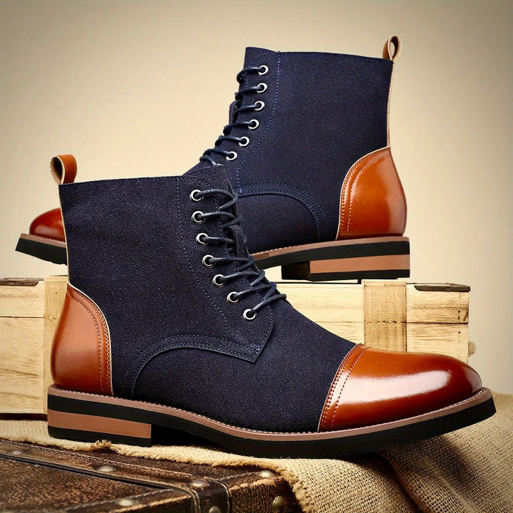 Bottines en cuir marron Oliver Ashford Oxford