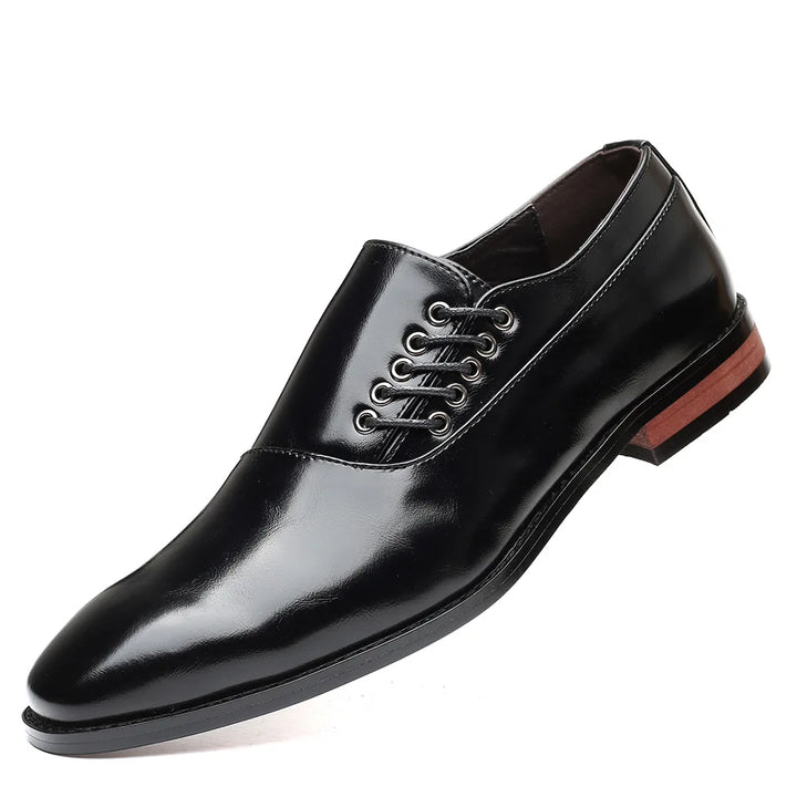 Bertolini Chaussures Oxford en Cuir Authentique