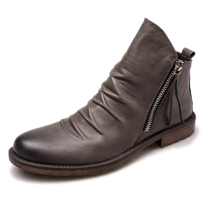 Owens | Bottes Chelsea en cuir véritable