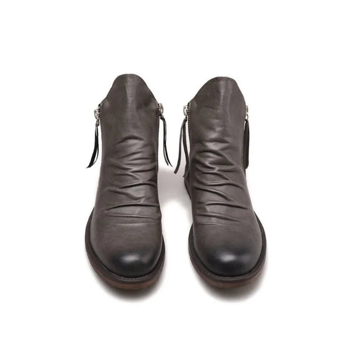 Owens | Bottes Chelsea en cuir véritable