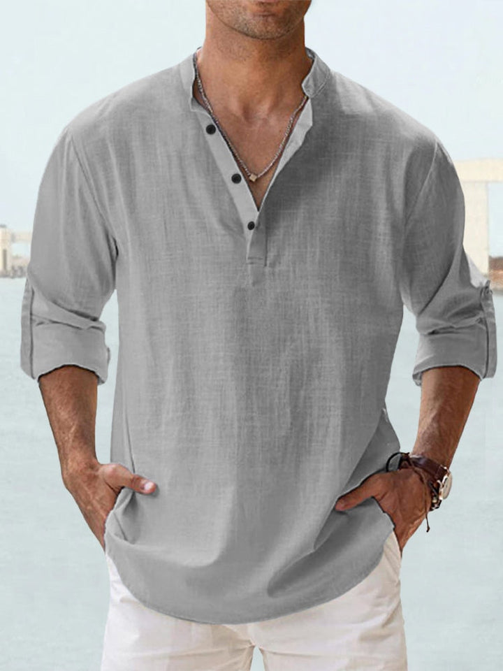 Kevin | Chemise en Lin Masculine