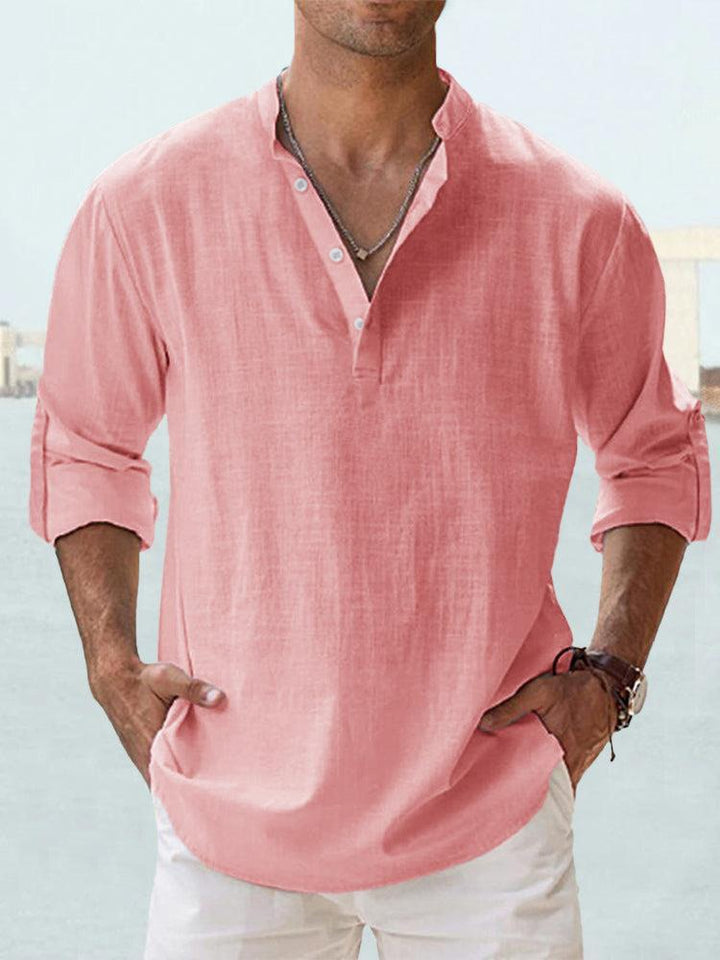 Kevin | Chemise en Lin Masculine
