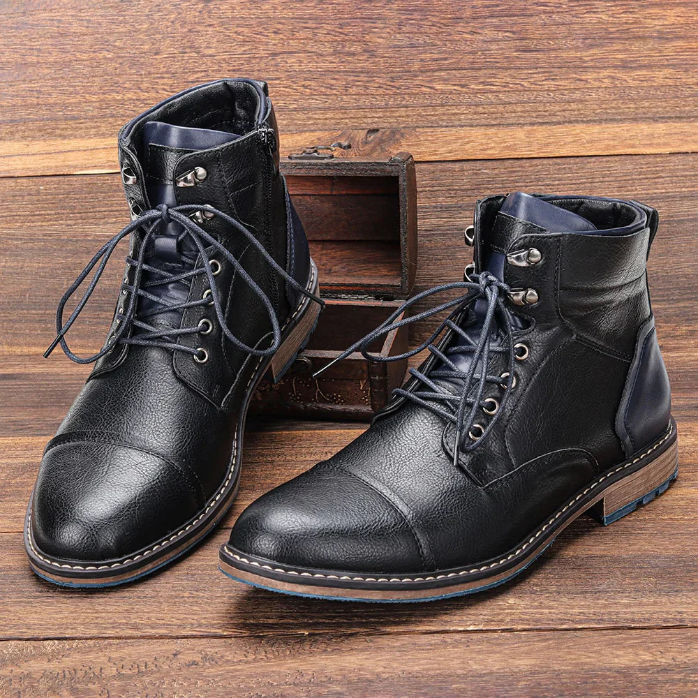 Aaron | Botte Oxford en cuir de haute qualité