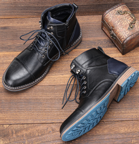 Aaron | Botte Oxford en cuir de haute qualité