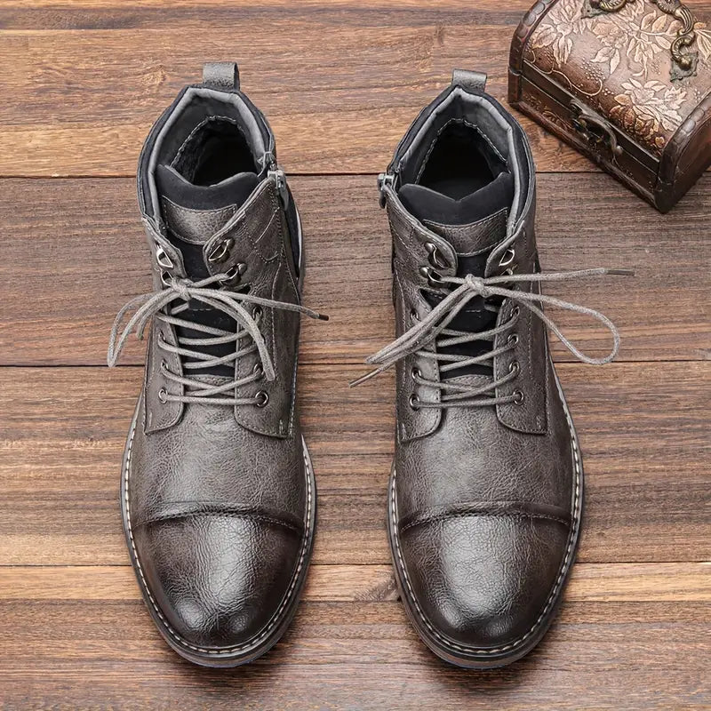 Aaron | Botte Oxford en cuir de haute qualité
