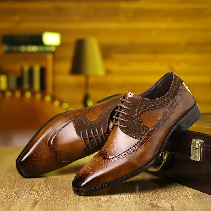 Chaussures de ville en cuir Alexander Prescott"