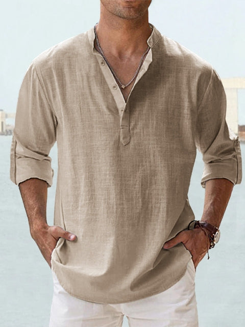 Kevin | Chemise en Lin Masculine