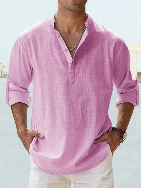 Kevin | Chemise en Lin Masculine