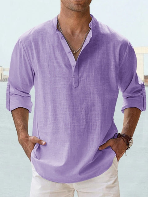 Kevin | Chemise en Lin Masculine